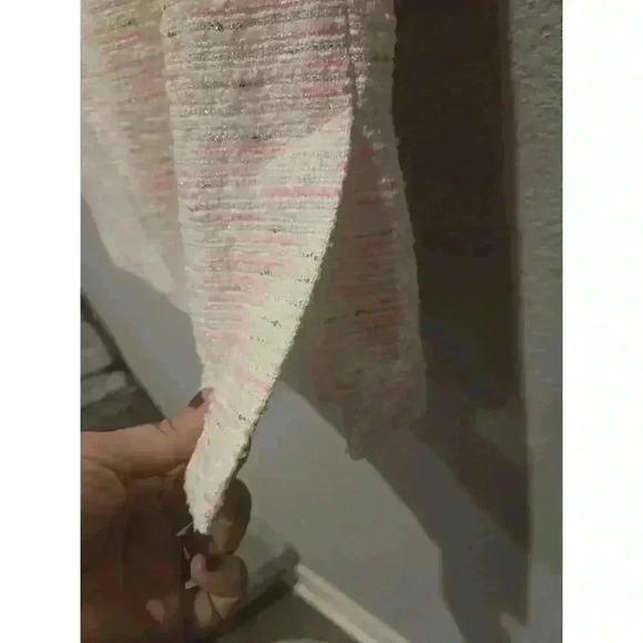 Lilly Pulitzer Women's Pink Tweed Pencil Skirt Size 10 Knee Length - Picture 9 of 9